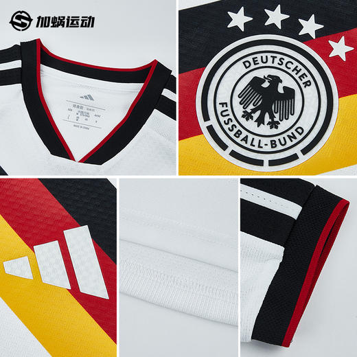 SFS阿迪达斯2026世界杯德国主场长袖球员版球衣足球服男 JM1336 商品图2