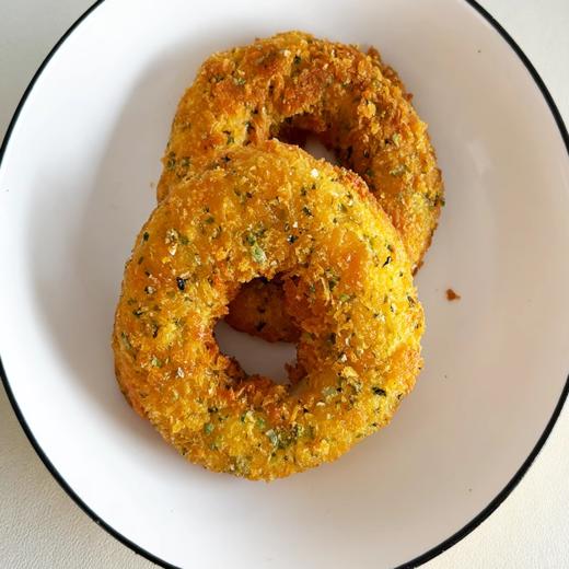 美佳蒜香鳕虾圈800g速冻海苔鱼虾肉饼半成品早餐饼 日式小吃虾排商用（顺丰发货） 商品图8