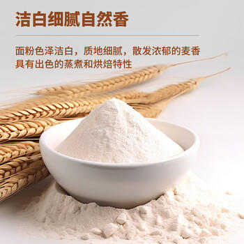 风筝全麦粉10斤 中筋小麦面粉 馒头/花卷/面饼 家用面粉 /粮油调味 /面粉 /通用粉 商品图1