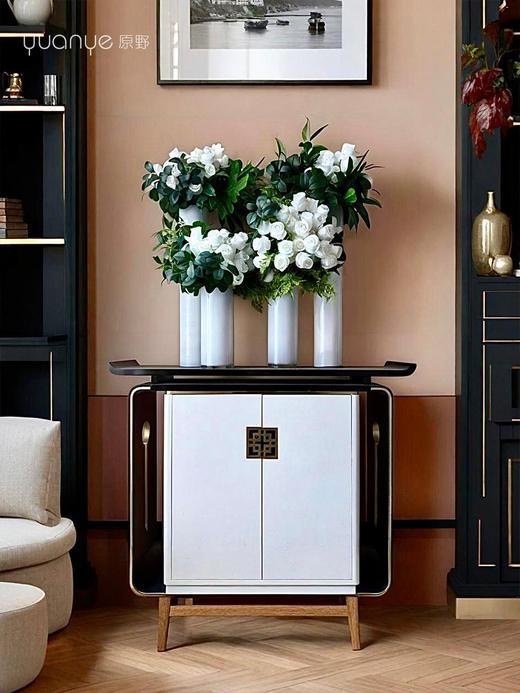 高档假日酒店大堂仿真假花摆设件圆桌大厅售楼商场会所玫瑰装饰花 商品图0