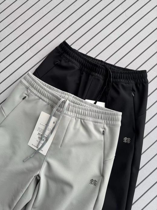 D110732情侣针织修身加绒加厚保暖运动休闲长裤 商品图4