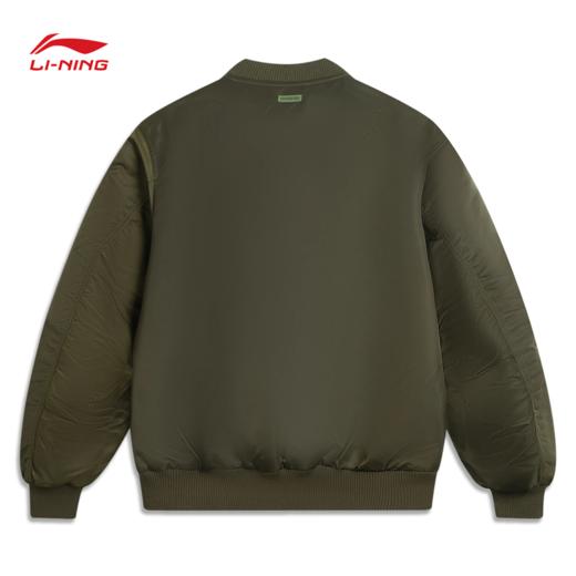 李宁反伍BADFIVE男子立体裁剪宽松棉夹克AJMV135 商品图3