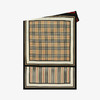 【一】BURBERRY 巴宝莉 女士 Monogram 标志性条纹和格纹印花真丝围巾 混色 8011951 A7026 商品缩略图1