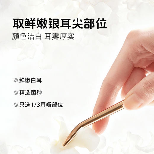 【软糯鲜润】长轻优选 0蔗糖鲜炖银耳羹 198g*6瓶/箱 满满胶质爽滑Q弹 商品图2