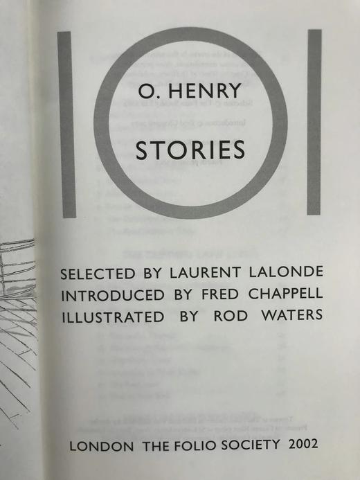 欧·亨利故事集（2005） 24幅插图 精装18开带书匣 商品图2