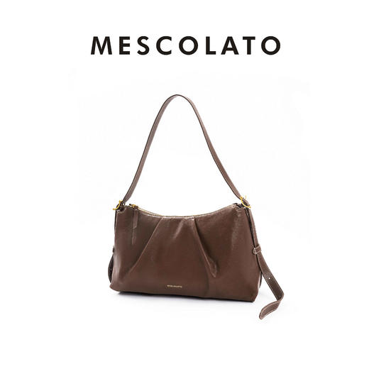 MESCOLATO hobo懒懒包意大利头层植鞣腋下包【本商品不支持用券】 商品图1