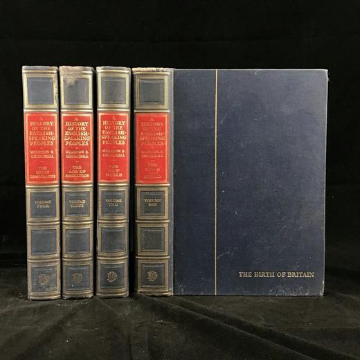 丘吉尔《英语民族史》（全4卷） 配插图 精装16开 商品图0