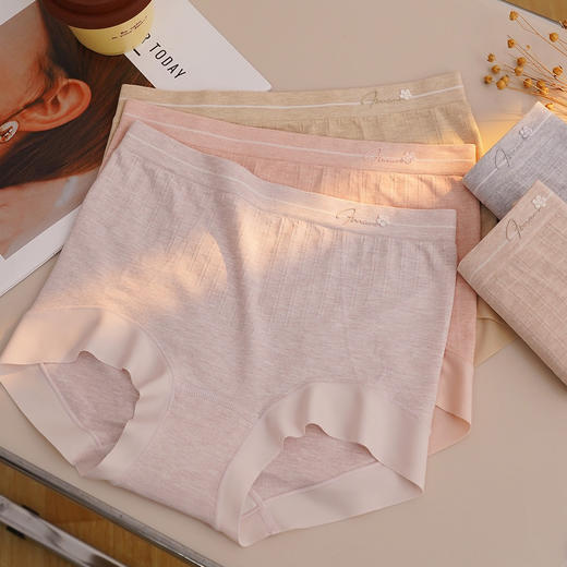 【3条装】女士三角提臀内裤莫代尔女士底裤【CSL25263】 商品图0