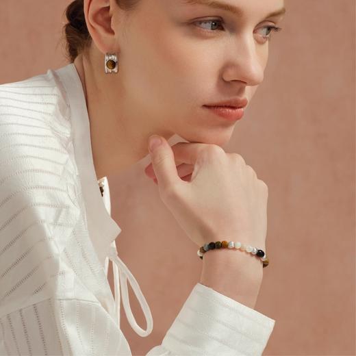 Neverfar Essential·秋冬系列琉光玛瑙串珠手链 商品图4