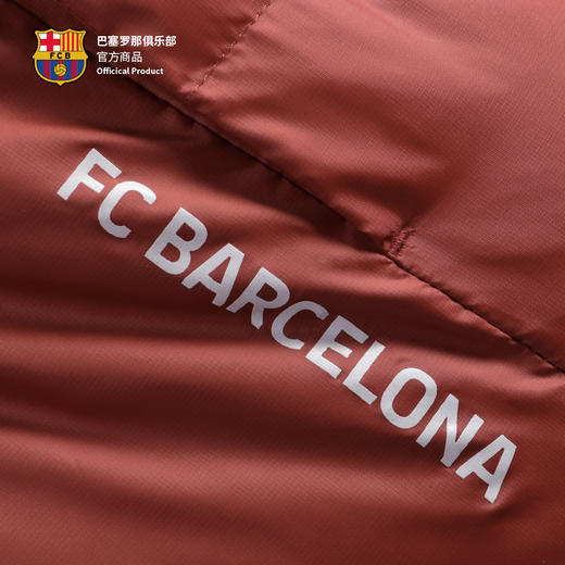 【官方正版】巴塞罗那俱乐部｜巴萨连帽羽绒服冬季轻便保暖外套 商品图4