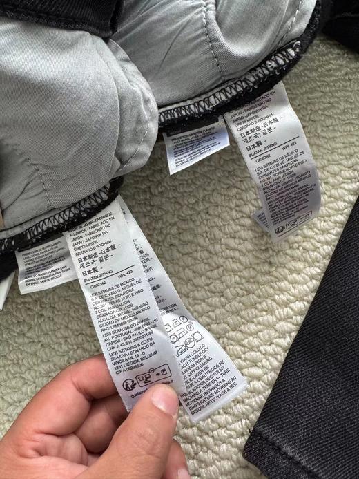 D110707秋冬新款男士锥形加绒休闲水洗牛仔裤 商品图10