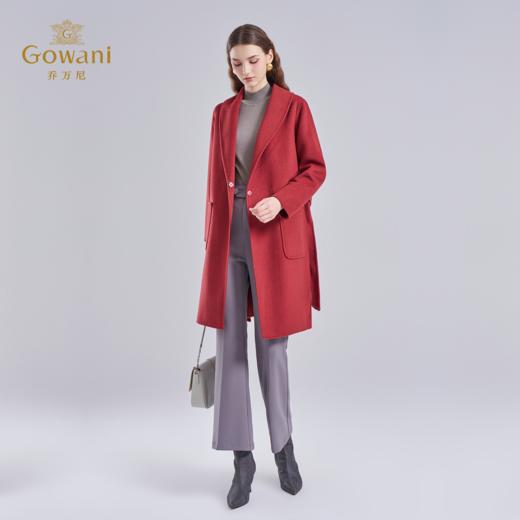 【羊绒】乔万尼羊毛大衣新款秋冬高级感羊绒毛呢外套ET4A836 商品图3