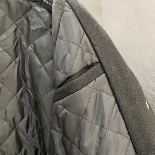 D110717加棉加厚40周年限定黑8毛巾绣植绒情侣棒球服 商品图8