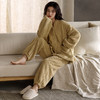 法黛琪冬季珊瑚绒女款开衫套装休闲睡衣  552213 商品缩略图1