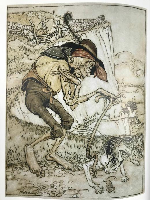 亚瑟·拉克姆：插画中的一生 数百幅彩色插图 精装大16开 商品图12