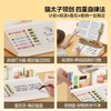 开学季福利！应采儿代言！【四合一阅读收纳架 赠白板可擦笔】猫太子阅读架儿童看书架学生绘本学习看书神器桌面床上落地多功能收纳支架可升降桌上宝宝伸缩读书书立架书夹 商品缩略图2