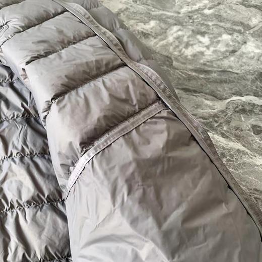 D110784双面防钻绒高科技面料立领轻薄纯色羽绒服 商品图12