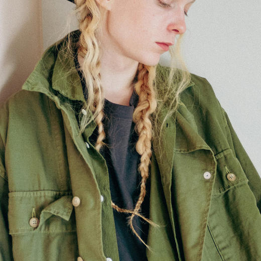INNAT 43 HBT JACKET 男女款天然染色军事风夹克外套 商品图2