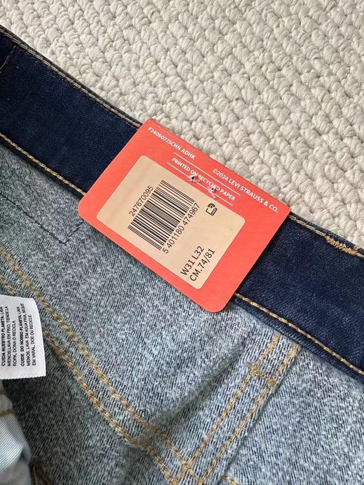 D110728秋冬加绒加厚！匠心丹宁25年男士551牛仔裤 商品图11