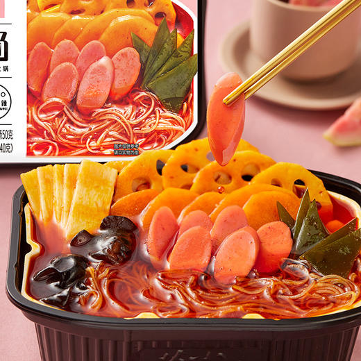 莫小仙 六菜一肠 自热火锅 250g/盒 商品图2