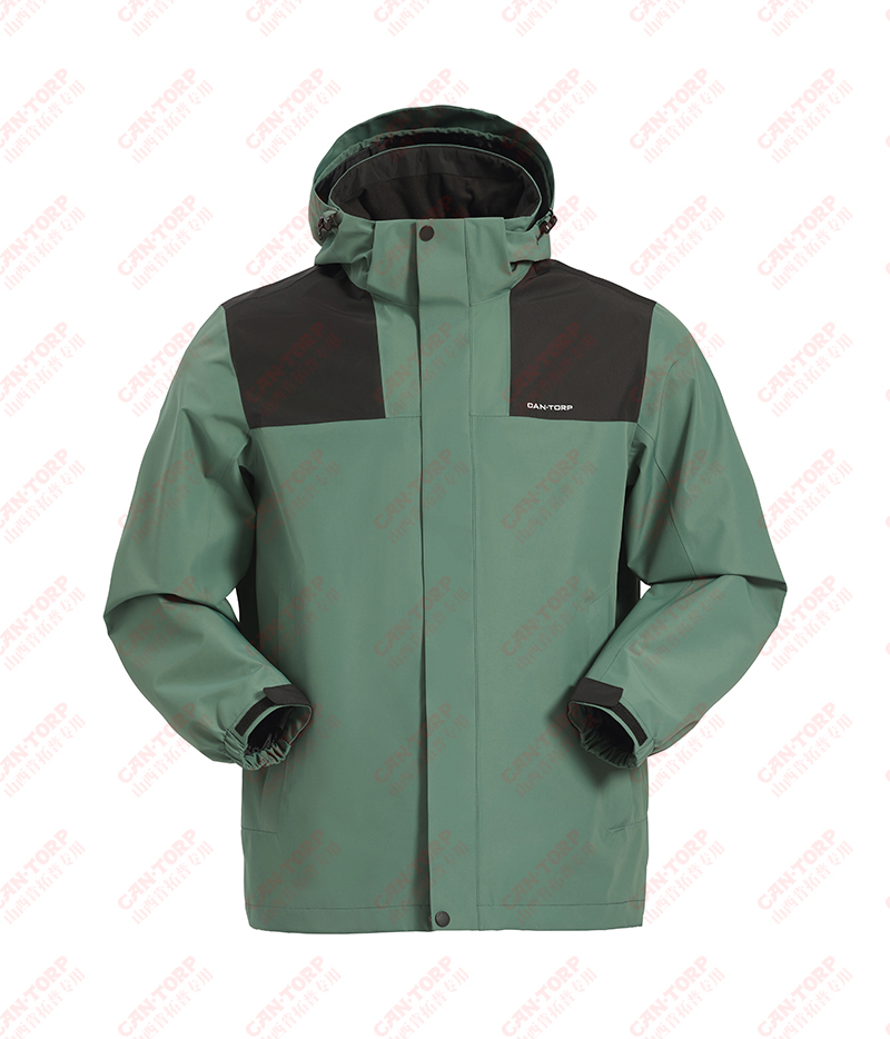 肯拓普T242394022男式摇粒两件套冲锋衣2023秋冬