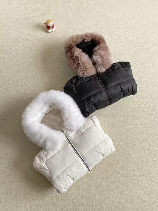 D110747白鸭绒填充HERMIFUR系列女款羽绒服 商品图1