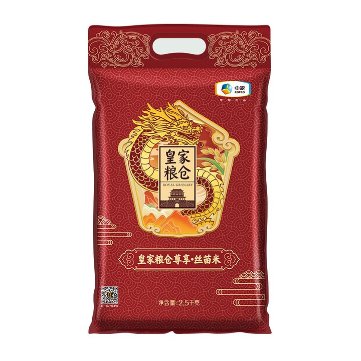 【精选】中粮皇家粮仓尊享丝苗米2.5kg