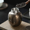 斑锡龙叶晓茶仓复古小号锡罐纯锡茶叶罐密封储茶云南个旧手工锡器 商品缩略图1
