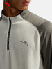 安踏半拉链运动长袖t恤男士磨毛保暖跑步上衣152545403N-2 商品缩略图1