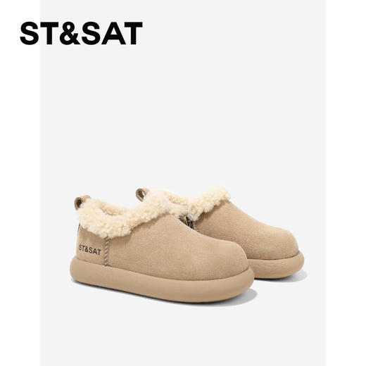 【童鞋】星期六加绒柔软舒适男女童棉鞋SSD419DL0W 商品图4