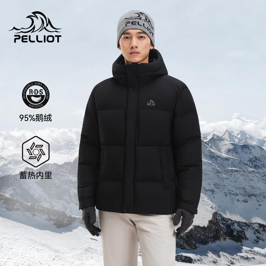 【极寒Pro】伯希和户外800蓬羽绒服男新款女冬季保暖95鹅绒服外套 商品图0