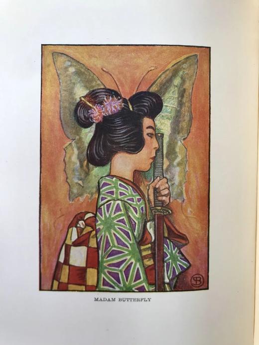 约20世纪早期 挚爱的歌剧 24幅彩色插图 漆布精装32开 商品图2