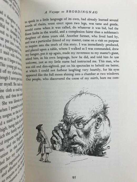 斯威夫特《格列佛游记》 配插图 富兰克林图书馆豪华皮装本 商品图10