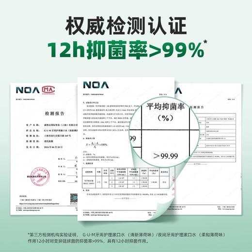 GUM康齿家进口漱口水正畸夜用持久留香清新口气口腔牙龈护理男女 商品图3