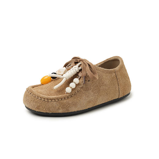 Ech&yolo网红勃肯乐福鞋民族风豆豆鞋AM-3369 商品图3