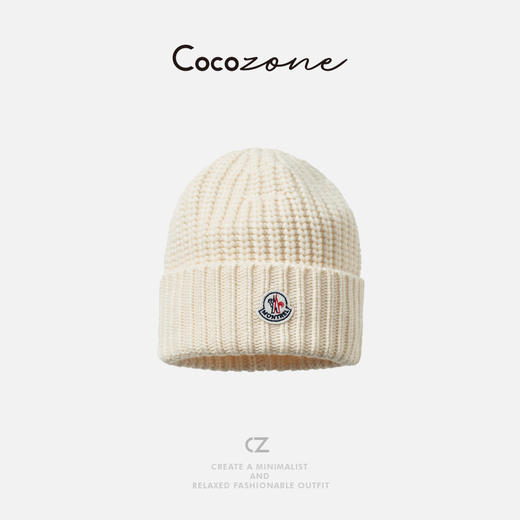 COCO ZONE 刘 一一 【羊毛羊绒混纺】针织帽子 CD2A2811 商品图0