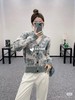 D110752谁穿谁好看百搭不挑人青花瓷渲染开衫毛衣 商品缩略图10