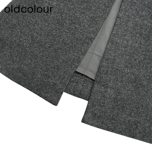 oldcolour商场同款春秋款纯色优雅气质吊带连衣裙女P411005A1 商品图4