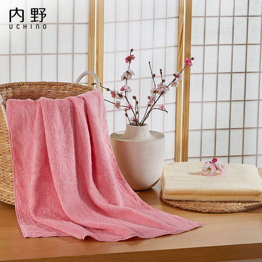 内野XS 无捻纱素色浴巾 商品图0