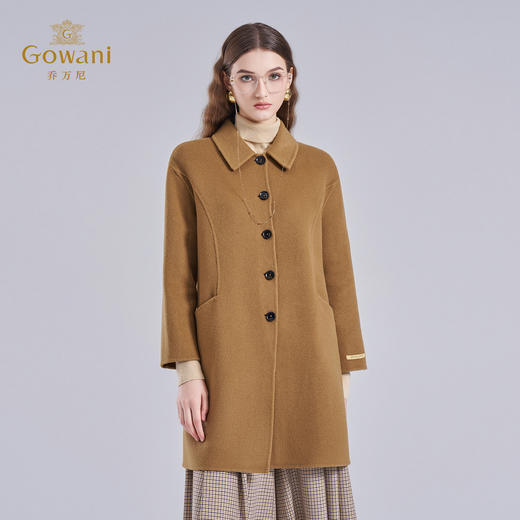 【100%绵羊毛】乔万尼毛呢外套经典设计EF4A142 商品图2