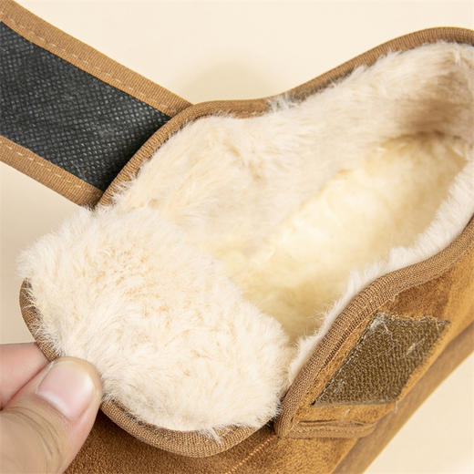 老米优品🎈福利！加购+两双￥79.9元❤可家居，可外穿！《冬款加绒保暖雪地靴半拖/勃肯鞋》 加绒保暖 轻便舒适 商品图5