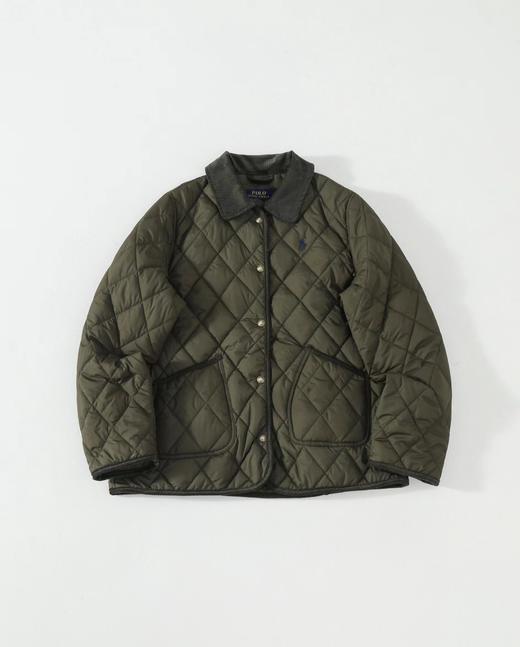 D110709新款秋冬季精典菱格绗棉夹克男女同款棉服外套 商品图3