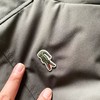 D110788男装黑色宽松休闲中长款立领连帽棉服外套 商品缩略图8
