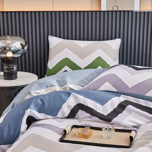 【百分之百棉】红豆人生家纺全棉四件套-休闲假日 商品图5