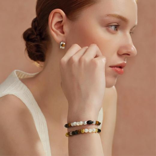 Neverfar Essential·秋冬系列琉光玛瑙串珠手链 商品图1