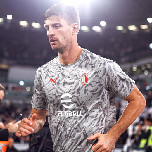 小李子PUMA彪马AC米兰赛前热身短袖运动训练服成人男782388 13 商品图1