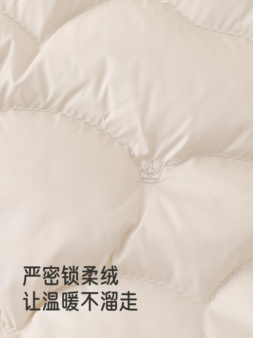 【高定系列】英氏婴儿哈衣连帽羽绒连体衣宝宝抗菌远红外A类爬服YRHFJ4R049A 商品图2