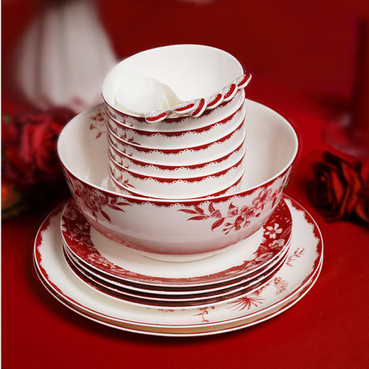 罗莱礼品-繁花六人食26头餐具礼盒 商品图4