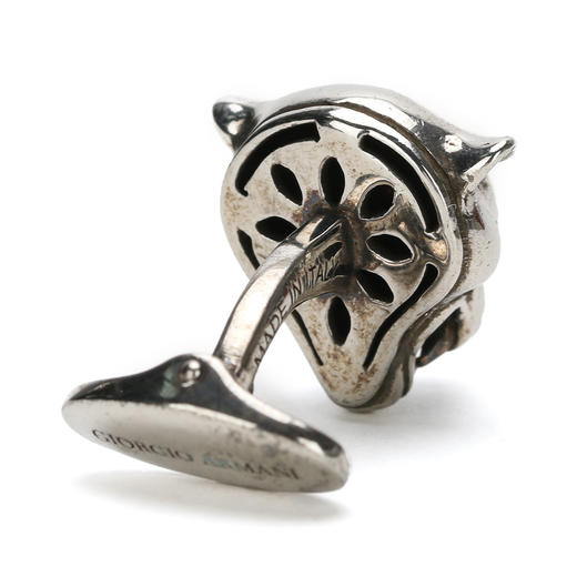 8050941159734 GIORGIO ARMANI 男式复古轻奢精致个性豹头衬衫西服袖扣 商品图4