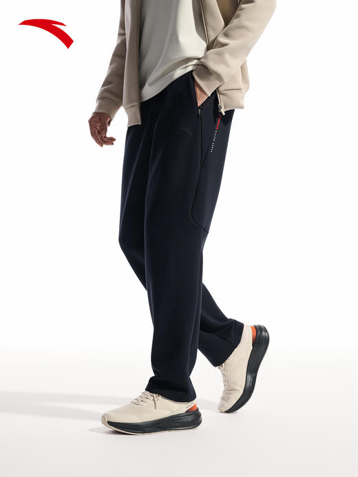 安踏运动卫裤男加绒保暖长裤跑步训练运动裤子152547303N-1 商品图1